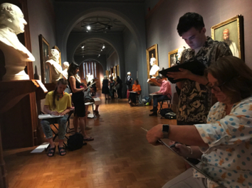 Drawing Evening National Gallery 